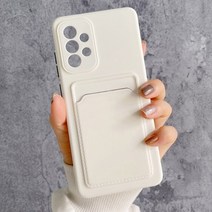 갤럭시A30s A307 캔디 컬러 카드 슬롯 실리콘 핸드폰 케이스
