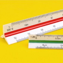건축 제도 용품 삼각 축척자 스케일자 15CM 30CM 고배율 저배율 척도 눈금, 제품선택, 30cm - 저배율