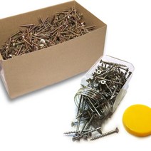 목재나사 목공피스 철판직결피스 경첩피스 못, 11.접시머리부분나사산 4x40mm 약250개