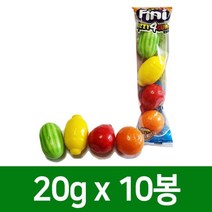 상품 피니 피지 4껌 레인지 20g 10봉/트롤리, 대용량과자 피니 피지 4껌 레인