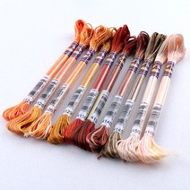 정품 DMC 프랑스자수실 그라데이션 4124-4160, DMC자수실, No-4124