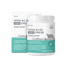 닥터리브 효소 담은 산양유 단백질 분말 락토페린 유청 MBP, 8개, 280g