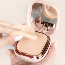 안묻어나는쿠션 나틴다 커버력좋은 물광 톤업 쿠션 팩트, 나틴다 실키 커버 팩트_23호