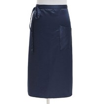 긴 허리형 남색 반앞치마 여름용 홈까페 카페매니저 카페 식당서빙