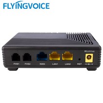 비행 음성 VoIP IP 전화 어댑터 FTA5102E2 ATA SIP 라우터 서버 1 WAN 2LAN 2FXS 포트 VOIP 게이트웨이 시스템