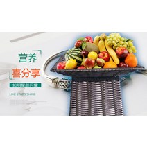 해외 주문을 받아서 만들어진 과일 선반 야채 진열대 등나무 선반에 의하여 길쌈되는 저장 바구니 슈퍼마켓-123107, 11. 사각 중공 파일 바구니 75