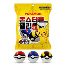 포켓몬 몬스터볼 모양 젤리 믹스 54g/ 5개, 상세페이지 참조, 상세페이지 참조