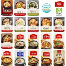 진한식품 레토르트 18종 갈비탕 육개장 사골곰탕 도가니탕 꼬리곰탕 내장탕 추어탕 설렁탕 감자탕 삼계탕, 08 참스토리 감자탕 1kg