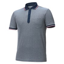 지벤 ZB-T1231 여름작업복 반팔티셔츠 면 폴리혼방 기본카라스타일 반팔작업복 작업복, 1개
