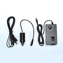 현미경 부품 액세서리 6mm LED 동축 광원 전자 디지털 현미경 포인트 라이트 스트로보 스코프 없음 스폿, 03 Green light