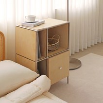 모듈 가구 자작나무 원목 LP 턴테이블 수납장 거실 서랍형, 490(3x2) 하단서랍형, 월넛