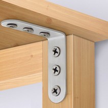 영달철물 스텐꺽쇠 코너철 6p세트 90x90 ㄱ자 선반대, 단품, 기본