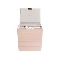 스태커스 주얼리 보관함 6단 회갈색 클래식 액세서리 보석함 Stackers, Blush Pink