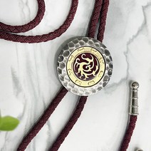 전통문양 고급 타이슬링 볼로타이 보타이 루프타이 남자용선물 아버님선물 전통적인 선물 외국인선물, 삼족오, 한지포장