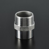 영진 스테인리스 나사식 관이음쇠 - 용접 닛블 Nipple for Welding 32A, 1개