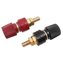 2pcs 40a 60a 100a 160a 고전류 구리 터미널 107333555t555 m5 m6 m8 m10 황동 베이클라이트 터미널, t555-m10
