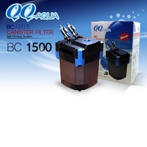 QQ-aqua 외부여과기 BC-1500, 16W, 1개
