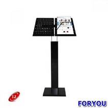 ForU843 카다로그 스탠드 LG 분체도장 A4 열 카다로그꽂이 팜플렛꽂이 리플렛꽂이