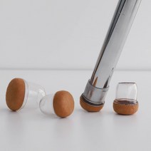 와우홈 밤톨이 의자발커버 의자양말 식탁다리커버 체어슈즈 의자신발 가구패드 캡 8P, S, 원형