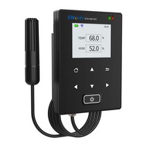 온도계 습도계 Elitech RCW-800 wifi 온도 및 습도 데이터 로거 무선 원격 모니터 경고, 한개옵션1