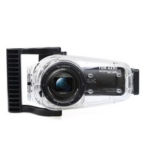 소니 FDR-AX40 FDR-AXP55 AX30 AX40 AXP55 가방 커버에 대 한 130ft/40m 방수 수 중 주택 카메라 다이빙 케, 04 FDR-AX30