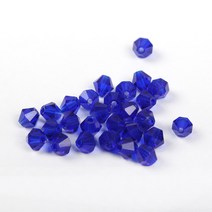 크리스탈 비즈 주판알 4mm 마름모 비즈공예재료, 4709. 4mm 블루