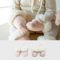 [해피프린스]테디팜 방한 아기 장갑