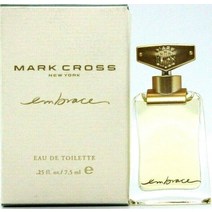 MARK CROSS EMBRACE EAU DE TOILETTE MINI SPLASH 0.25 Oz / 7.5 ml DISCONTINUED!!!