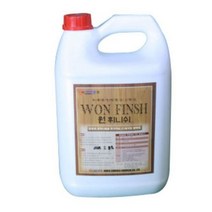 (아쇼핑) 원휘니쉬 마루 코팅제 목재 원목 바닥 광택제 3.75L청소 광택 건물청소 건물세척 바닥광택제 (아쇼핑), 상세페이지 참조