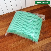 에콜그린 친환경 옥수수전분 국내생산 생분해 일회용 그린 500개묶음, 그린500개입, 10개