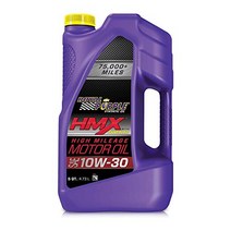 Royal Purple 11750 HMX SAE 10W-30 High-Mileage Synthetic Motor Oil - 5 qt Model:ROY11750 null, 5 Quart, (Single Unit)