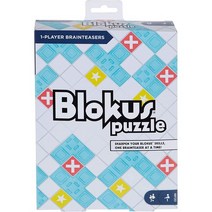Mattel Games Blokus 전략 게임, 단색, 블록 퍼즐