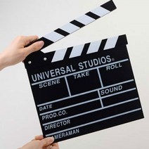유튜브촬영소품 영화 뮤비 유튜브 촬영 소품 슬레이트 클래퍼 보드_[230426EA], 본상품선택