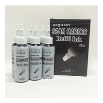 (쌤마카 리필잉크 1다스-검정 빨강 파랑)우리 선생님의 무한리필 생잉크 보드마카 쌤마카 리필잉크, 파랑