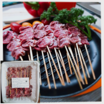 쌩큐쌩큐 닭염통꼬치, 1팩, 1kg(20g * 50개)