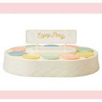 회접초밥기계 기차 빙글 트레이 미니 가정용 대형 회전식 업소용 정품 일본 회전 초밥 기계 컨베이어 벨트 스윙 플레이트 장식 어린이 보조 식품 도구 자동 회전 전기, 밀크 화이트(디저트 머신