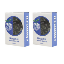 천우 활성탄 여과재, 500ml, 4개입