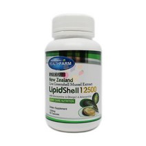 Healthfarm Green Mussel Lipid Shell 12500 헬스팜 뉴질랜드 초록입홍합 125000 60정