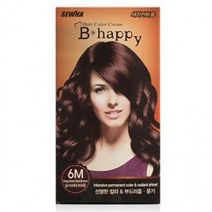 6M 세화 비해피 딥다크레드 염색약 헤어염색약 브라운, 상세페이지 참조, 상세페이지 참조