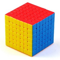 SHENGSHOU 탱크 2x2x2 3x3x3 4x4x4 5x5x5 메가믹스 매직 큐브 퍼즐 속도 5x5 6x6 7x7 어린이 장난감 성인 큐브 게임, 7x7x7 Cube