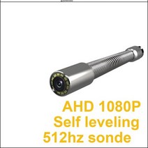 청소 역류 배수구 화장실 배관 싱크대 배수관 세면대 클리너 AHD 1080P 23mm 파이프 검사 카메라 시스템 배수 하수도 내시경 비디오 512hz Sonde 셀프 레벨링 10., 04 50m, 02 Self leveling 1080P
