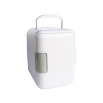캠핑 차량용 아이스박스 냉장고 쿨러 스티로폼 폴딩 미니 보온 보냉 공장 직접 판매 자동차 난방 및 냉각 소형 4l 자동차 가정용 이중 사용 기숙사 가정용 4 리터, 흰색 - 자동차