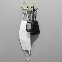 자동차키후크 마스크 현관차키걸이 열쇠고리