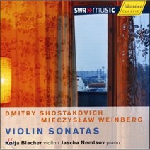 [CD] Kolja Blacher 쇼스타코비치 / 바인베르크: 바이올린 소나타 (Shostakovich: Violin Sonata Op.134 / Weinb...