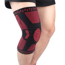 무릎 팔꿈치 보호대 1pc 무릎 패드 중괄호 스포츠 지원 Kneepad 남성 관절염 수호자 압축 슬리브, 01 버건디_03 XL