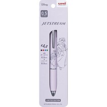 유니 2023 디즈니 한정판 제트스트림 MSXE5-1600D-05 4&1 멀티펜 4색 볼펜+샤프, 라푼젤/라일락, 라일락(라푼젤)