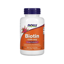 나우푸드 비오틴 5000mcg 120캡슐 바이오틴 Biotin 수용성 비타민B, 3개