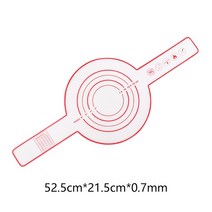 제과제빵오븐 컨벤션 업소용 제빵오븐기네덜란드 오븐용 긴 손잡이 실리콘 베이킹 매트 붙지 않는 빵 반죽, 02 Red2