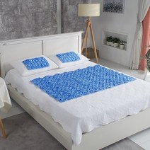 홈쇼핑 임금님 얼음 쿨매트 마약 여름 아이스 쿨젤 (쿨매트 + 쿨베개) KC합격, 블루