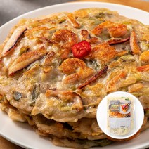 해물파전 500g 파전반죽 오징어 새우 부침개 캠핑밀키트, 1개
